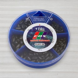 Набір грузил EOS CLH1-08 оливка, 170г, 5 розмірів